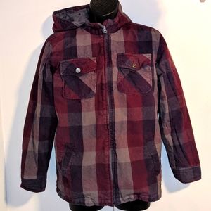 Levi's Men's Maplewood Hooded Shirt Jacket, Large